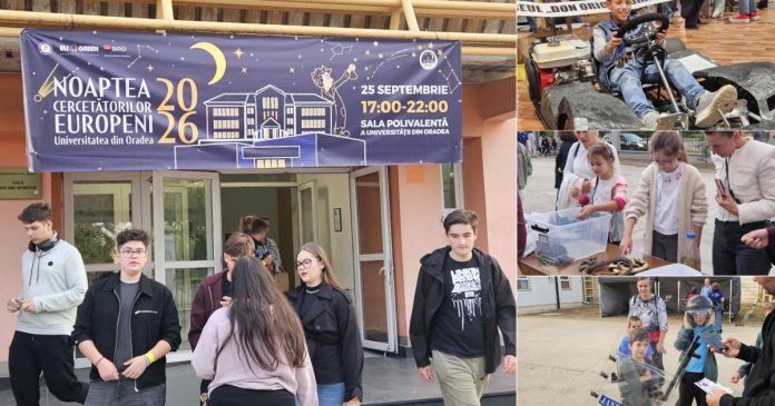 Roboți, experimente și aventură științifică pentru copii la Universitatea din Oradea Roboți, experimente și aventură științifică pentru copii la Universitatea din Oradea