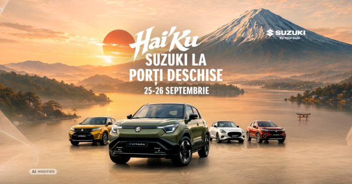 Suzuki Oradea vă invită la Porți Deschise Hai'ku Suzuki, pe 25-26 septembrie