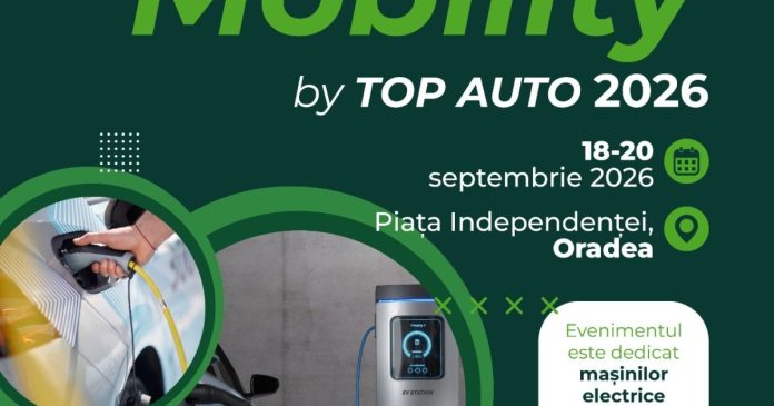 TOP AUTO ORADEA 2026: eveniment pentru mașini electrice și plug-in hybrid TOP AUTO ORADEA 2026: eveniment pentru mașini electrice și plug-in hybrid