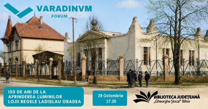 150 de ani de Francmasonerie la Oradea: Loja „Regele Ladislau” 150 de ani de Francmasonerie la Oradea: Loja „Regele Ladislau”