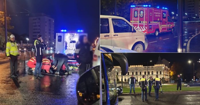 Accident grav în Oradea: pieton lovit de mașină în Centrul Civic