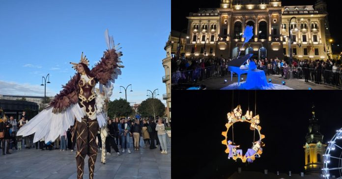 Artiștii stradali au fermecat Oradea la FestiFall 2026. Mii de spectatori i-au aplaudat Artiștii stradali au fermecat Oradea la FestiFall 2026. Mii de spectatori i-au aplaudat