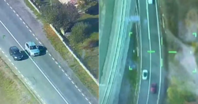 Bihorean prins din elicopter după patru depășiri. Nu va conduce 240 de zile