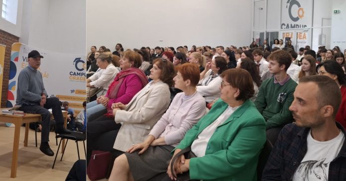 Cătălin Dorian Florescu a vorbit la Oradea despre romanul său netradus încă