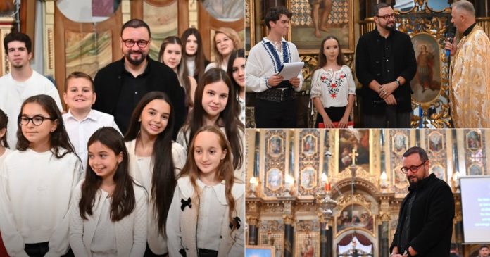 Cătălin Măruță, întâlnire cu tinerii la Catedrala „Sfântul Nicolae” din Oradea