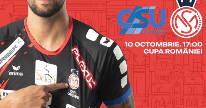 CSM Oradea, deplasare la CSU Pitești în primul tur al Cupei României