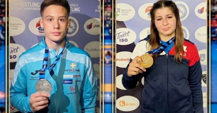 Doi sportivi bihoreni au cucerit noi medalii la Balcaniada de lupte din Croația
