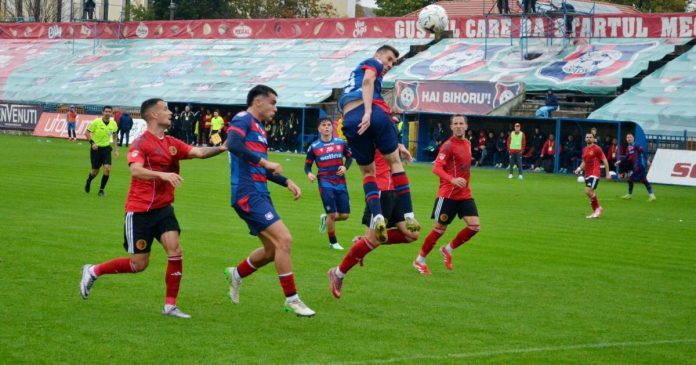 FC Bihor Oradea urcă în clasament după victoria cu CSM Reșița, decisă de Modan și Bota