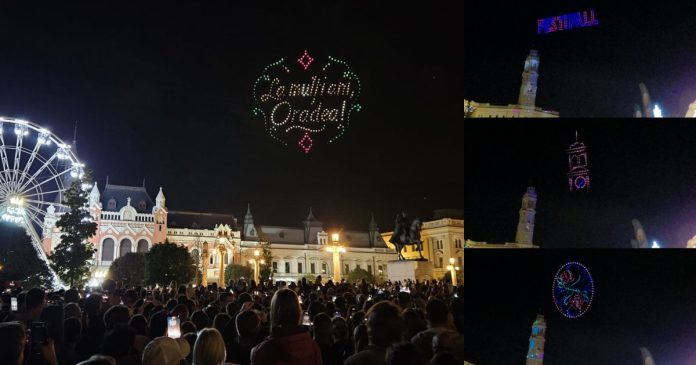 FestiFall 2026, ziua 2: cerul Oradiei, scena unui joc de lumini FestiFall 2026, ziua 2: cerul Oradiei, scena unui joc de lumini