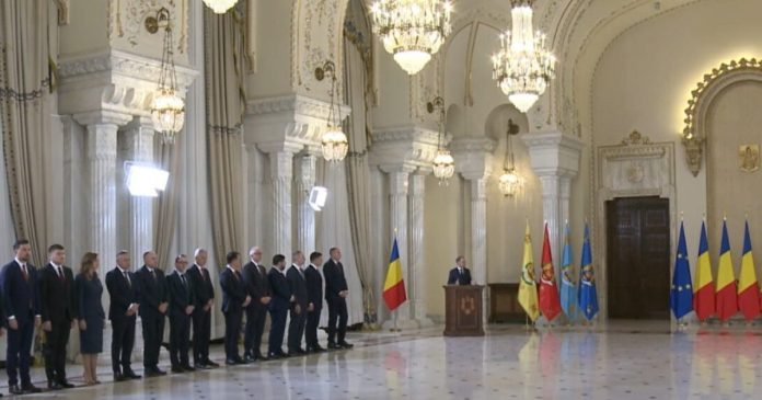 Guvernul a depus jurământul de învestitură. Prima ședință a Executivului are loc în curând