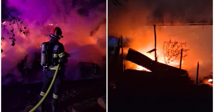 Incendiu la locuință din Lugașu de Jos. Pericolul sobelor de încălzire