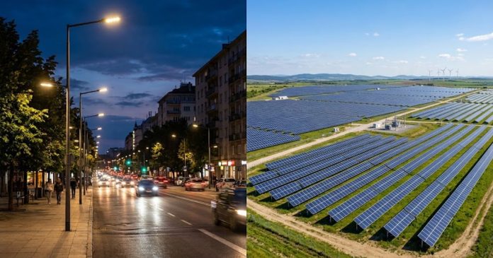 Investiții verzi la Vașcău: iluminat public modern și centrală fotovoltaică Investiții verzi la Vașcău: iluminat public modern și centrală fotovoltaică