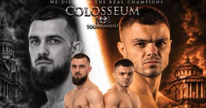Luptătorul bihorean Adrian Maxim urcă în ring la gala aniversară „10 ani de Colosseum”
