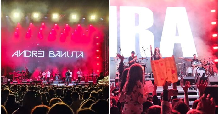 MIRA, Horia Brenciu și Andrei Bănuță au oferit un spectacol în Piața Unirii MIRA, Horia Brenciu și Andrei Bănuță au oferit un spectacol în Piața Unirii
