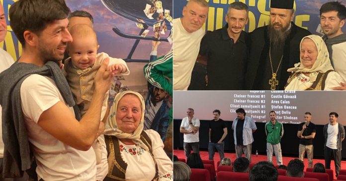 Mircea Bravo și echipa filmului „Băiat de milioane”, întâmpinați cu aplauze la Oradea