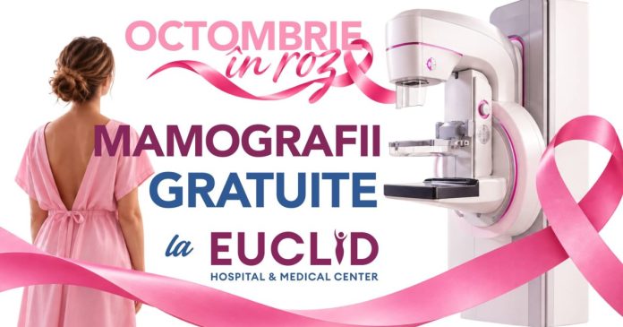 Octombrie, luna roz la Euclid Medical Center: mamografii gratuite, fără coplată