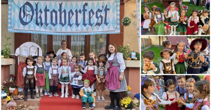 Oktoberfest pentru copii la Oradea, cu brezel și zâmbete