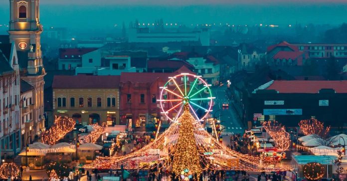 Târgul de Crăciun revine în Oradea, cu trei zone pentru comercianți. Când se deschide