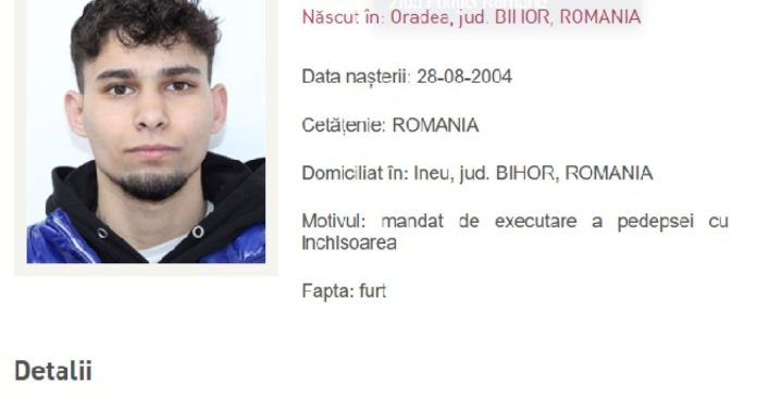 Urmărit național, prins în centrul Oradei. Căutat pentru tâlhărie și furt